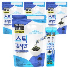 김대감 스틱 김자반 제로슈가 7p, 70g, 4개