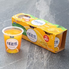매일유업 데르뜨 오렌지 젤리, 130g, 3개입