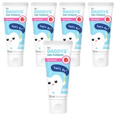 Dr. Dedis 兒童無氟嬰兒牙膏, 60g, 5個