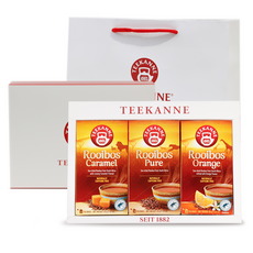 TEEKANNE 恬康樂 孕婦適用綜合博士茶禮盒+提袋, 路易博士茶1.75g 20入+焦糖1.75g 20入+純茶1.75g 20入, 1組