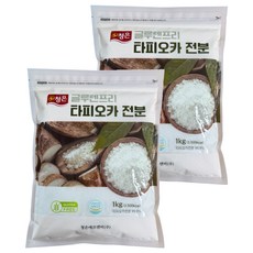 Cheongeun F&B 無麩質木薯澱粉, 1kg, 2個