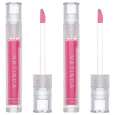 NATINDA 閃耀唇蜜, 04 Flower Rose, 2支, 4.5ml