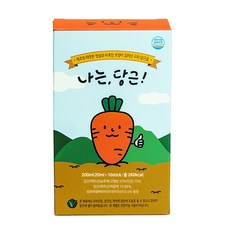 濟州舊左邑產紅蘿蔔濃縮液隨身包, 1盒, 200ml