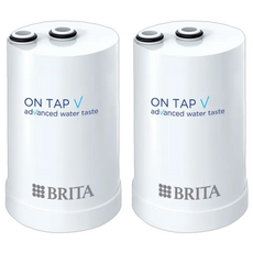 BRITA 濾菌龍頭式濾芯, 白色, 2個