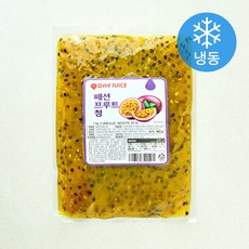 데이주스 패션프루트 청 (냉동), 1kg, 1개