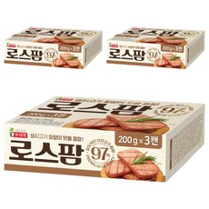 롯데햄 로스팜 97%, 200g, 9개