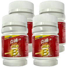 克補加鐵加強錠, 30顆, 4罐