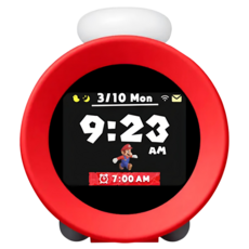 Nintendo 任天堂 Sound Clock Alarmo 智慧互動式音響鬧鐘, 紅色, 1個, CLO-001