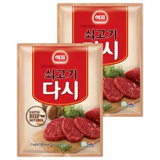 Haepyo 牛肉高湯調味粉, 2kg, 2個