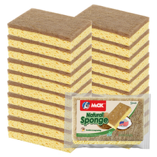 Mr.OK 天然椰子纖維素菜瓜布, 2入, 10個