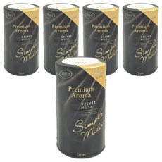 ST 雞仔牌 消臭力 現代主義 浴廁消臭劑 長效消臭配方 高雅絲絨麝香 現代簡約設計, 400ml, 5瓶, 絲絨麝香