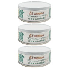 BEyONDPET 超越汪喵 貓主食罐 放牧鹿肉餐, 98%鮮肉+2%植物, 符合AAFCO標準, 無穀低敏, 全齡貓咪, 80g, 3罐