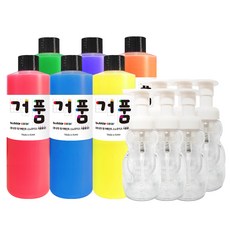 Snowkids 兒童手指彩繪泡泡遊戲組, 250ml, 6色, 1組