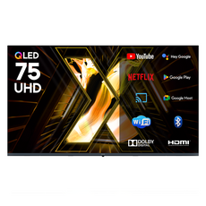 이노스 4K UHD QLED LED 구글 3.0 스마트 TV 방문설치, 190.5cm, X75 QLED, 벽걸이형