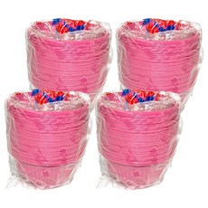 百貨King 高級免洗碗 / 免洗餐碗 Set 50個 PP材質 台灣製 102紅碗, 4組