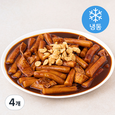 제너럴 밀떡볶이 짜장 (냉동), 415g, 4개