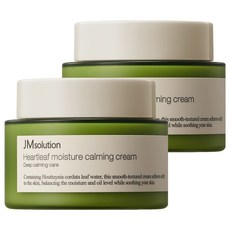 제이엠솔루션 어성초 모이스처 카밍 크림, 60ml, 2개