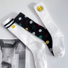 Sassil 兒童微笑中長襪 3 腿套裝