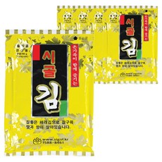 鄉村海苔 整片海苔黃金優質, 60g, 5個