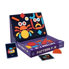 mideer 磁力拼圖益智遊戲, 92片, 1組