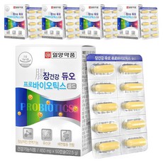 일양약품 장건강 듀오 프로바이오틱스 골드, 50정, 5개