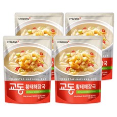 교동 황태해장국, 500g, 4개