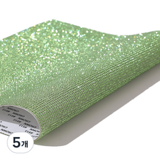 DIY興趣 方塊珠寶串珠 寶石膠帶裝飾貼紙 小, 5個, 09 綠色