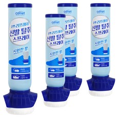 코멧 리프레쉬 신발 탈취 스프레이, 100ml, 4개