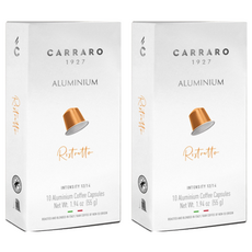 CARRARO 芮斯崔朵咖啡膠囊, 5.5g, 10顆, 2盒