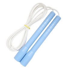 제이에프로프 스피드 줄넘기 가로형, 스카이블루+흰줄, 1개