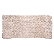 CB JAPAN carari poco格紋系列 超細纖維擦頭巾 W1000 x D400mm, 典雅棕, 1條