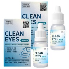 깨끗한아이 렌즈 습윤제, 15ml, 2개