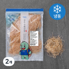 바다원 오징어 실채 (냉동), 500g, 2개