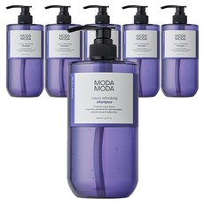 모다모다 네이쳐 리프레싱 샴푸 릴리프 라벤더향, 980ml, 6개
