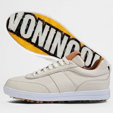 VONIN Bonin 男士天然牛皮防水口袋 Z-Lylex Neo-Work 義大利皮革拼接休閒兩用高爾夫球鞋 SD180IV