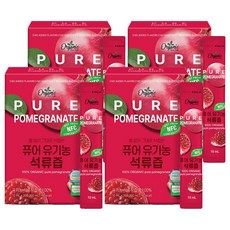 천호엔케어 퓨어 유기농 석류즙, 300ml, 4개