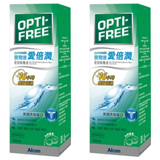 Alcon 愛爾康 OPTI-FREE 愛倍潤 全效保養液, 300ml, 2瓶