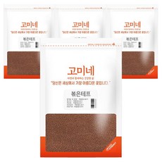 고미네 볶은 테프, 1kg, 4개