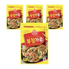 OTTOGI 不倒翁 煎餅粉, 500g, 4個