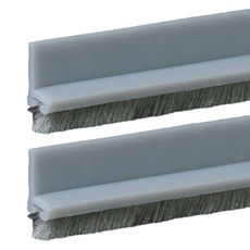 Yoromkorom 參觀商用玻璃前門防風風衣寬度 25 mm灰色, 2個