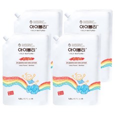 Eyevery Nature Bamboo Ingredients 衣物柔順劑 蓮花香氛 原創產品, 1.2L, 4個