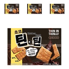 하늘처럼 초코 틴인틴 비스켓, 89g, 4개