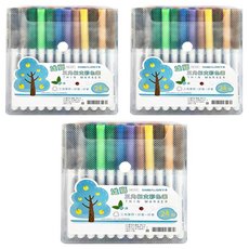 SIMBALION 雄獅 #3024 三角細字彩色筆, 24色, 3盒