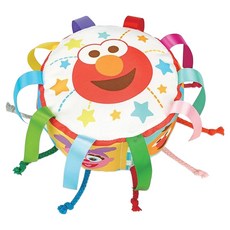 K's Kids 奇智奇思 芝麻街音樂鼓 12個月以上適用, 1個, 15 x 9 cm