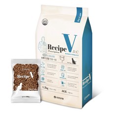 유한양행레시피브이 고양이 처방식 사료, 소화기능/췌장개선, 1.2kg, 1개