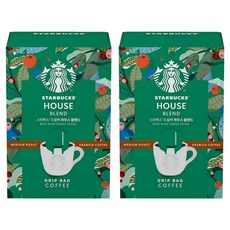 STARBUCKS 星巴克 濾掛式家常咖啡, 9g, 5包, 2盒