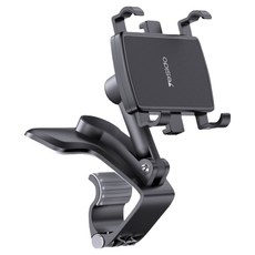 yesido 手機支架 汽車手機架 C101 多功能 360度旋轉, 黑色, 1個