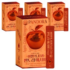 유기농마루 정품 비밀의 사과 판도라 애사비 스틱, 300g, 4개