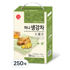 송원 허니생강차 50T, 15g, 50개입, 5개