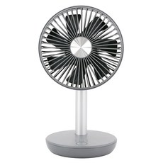 시프이컴 탁상용 무선 BLDC 미니 선풍기, CIF-DFN01, 그레이
